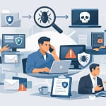 Cyber-Schadenmeldung im Unternehmen: Ablauf