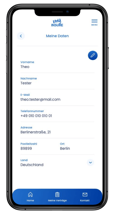 Digitaler Versicherungsordner