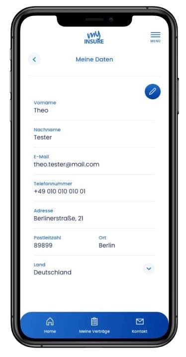 Digitaler Versicherungsordner