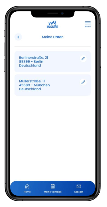 Digitaler Versicherungsordner