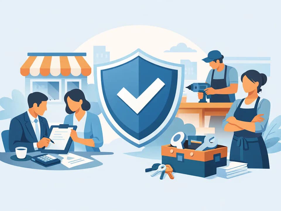 Betriebshaftpflicht für kleine Unternehmen