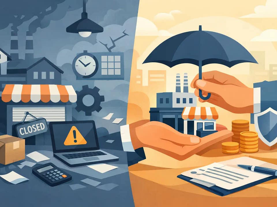 Betriebsunterbrechung: Wann zahlt die Versicherung?