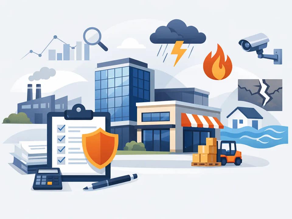 Gewerbliche Gebäudeversicherung: Risiken 2026