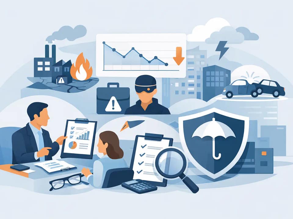 Risikoanalyse für Unternehmen Versicherung