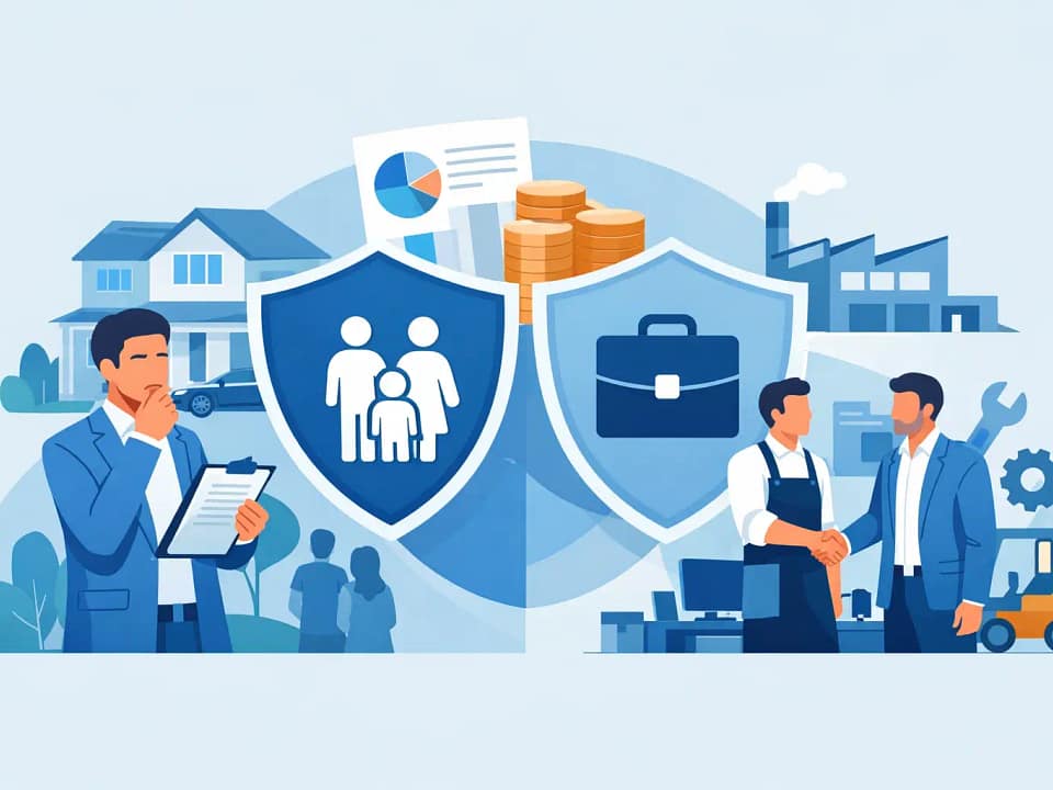 Unternehmer privat und betrieblich absichern