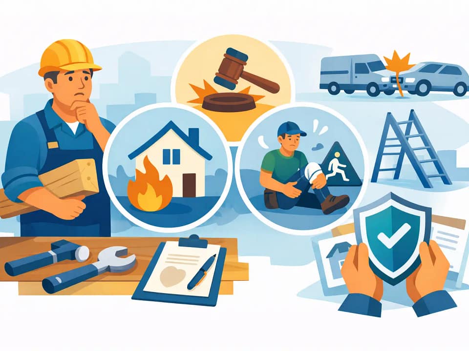 Versicherung Handwerk: häufige Haftungsfallen