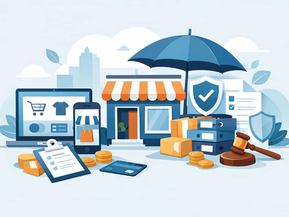 Welche Versicherung braucht ein Onlineshop?