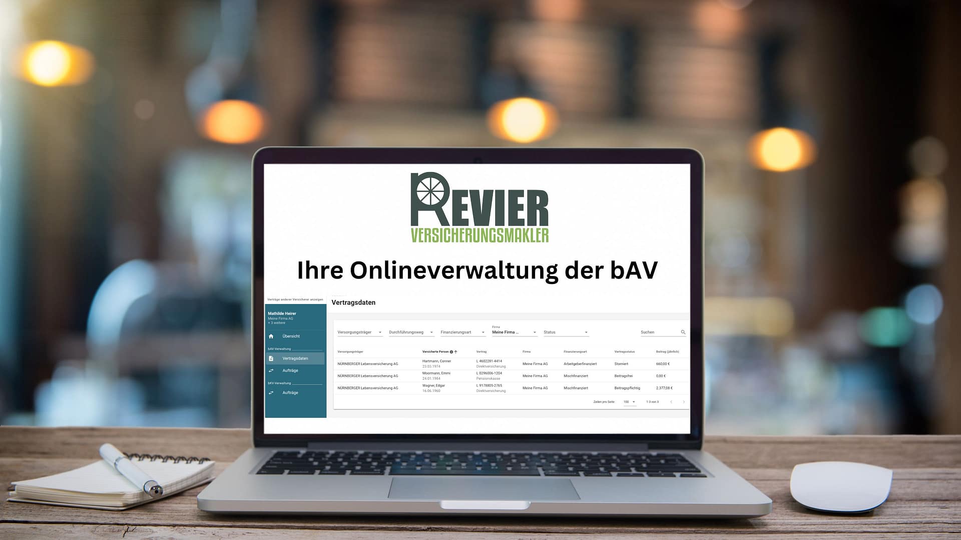 Betriebliche Altersvorsorge, Betriebsrente, Betriebliche Altersversorgung, Betriebliche Rentenversicherung, BAV